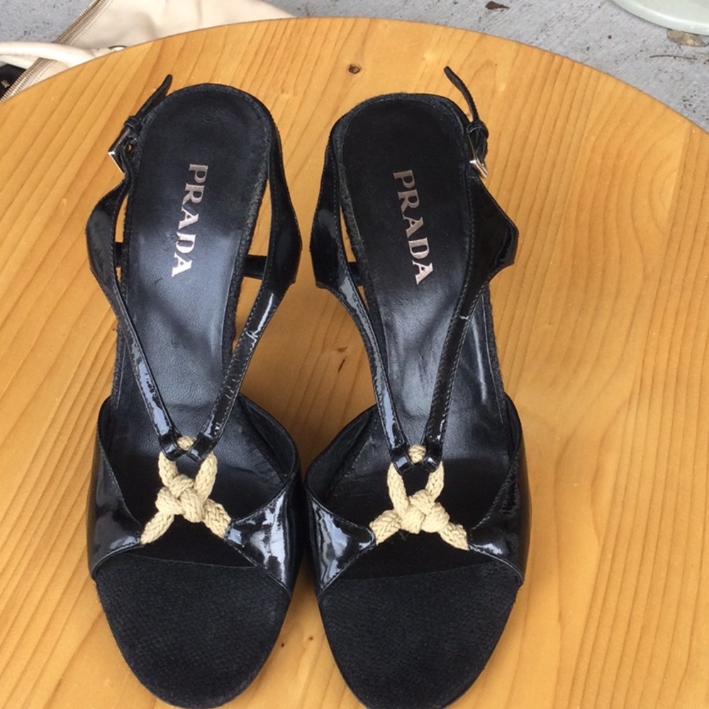 Prada summer heels